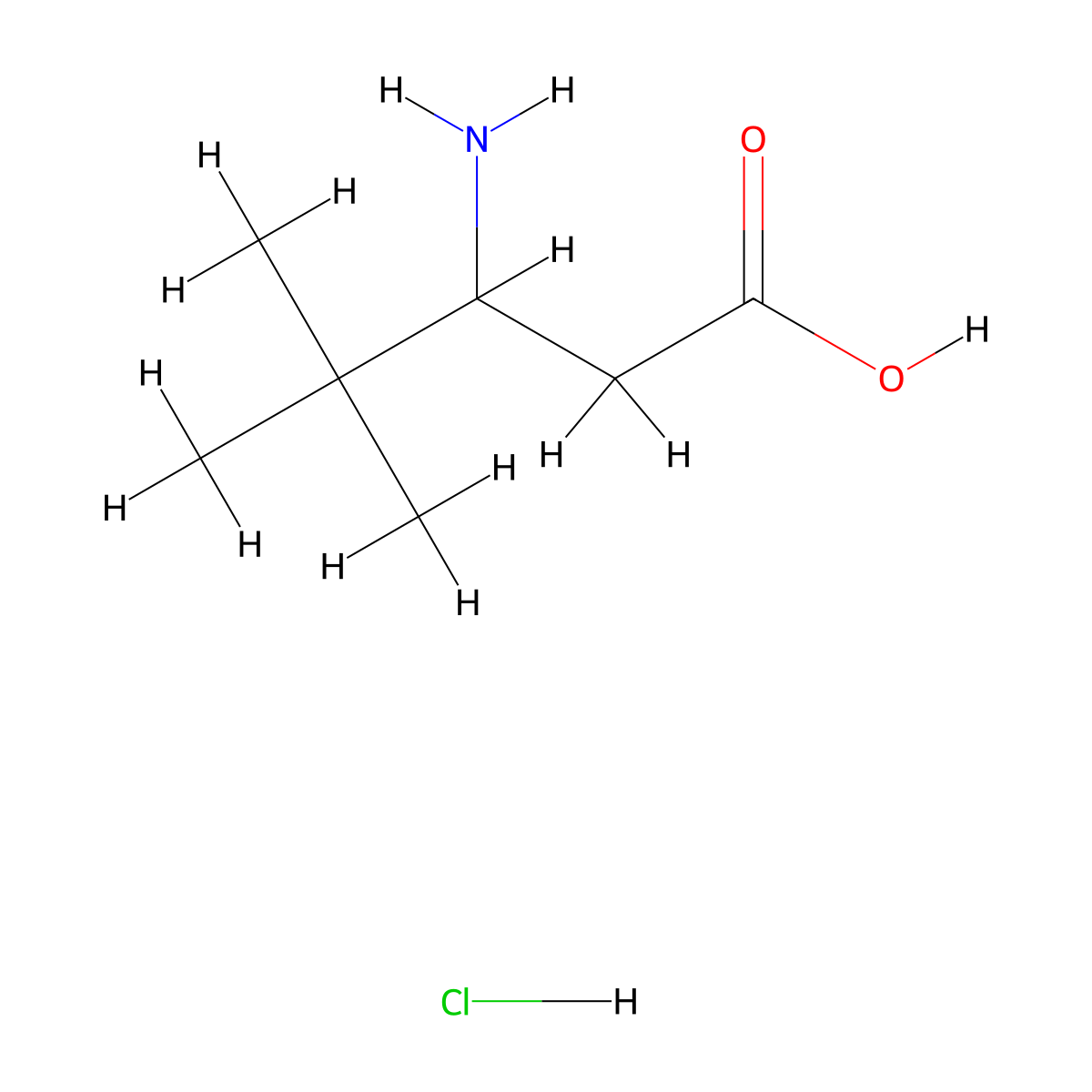 (+/-)-cis-3-Amino-4,4-dimethylpentanoic acid hydrochloride molecular structure, CAS 1335041-90-1