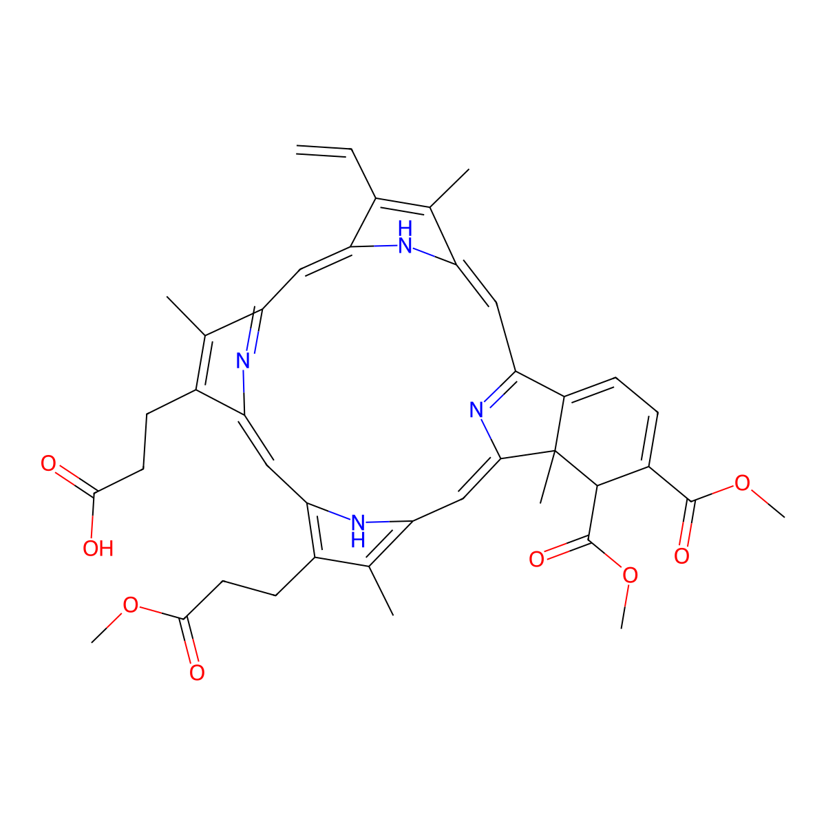 Visudyne molecular structure, CAS 133513-12-9