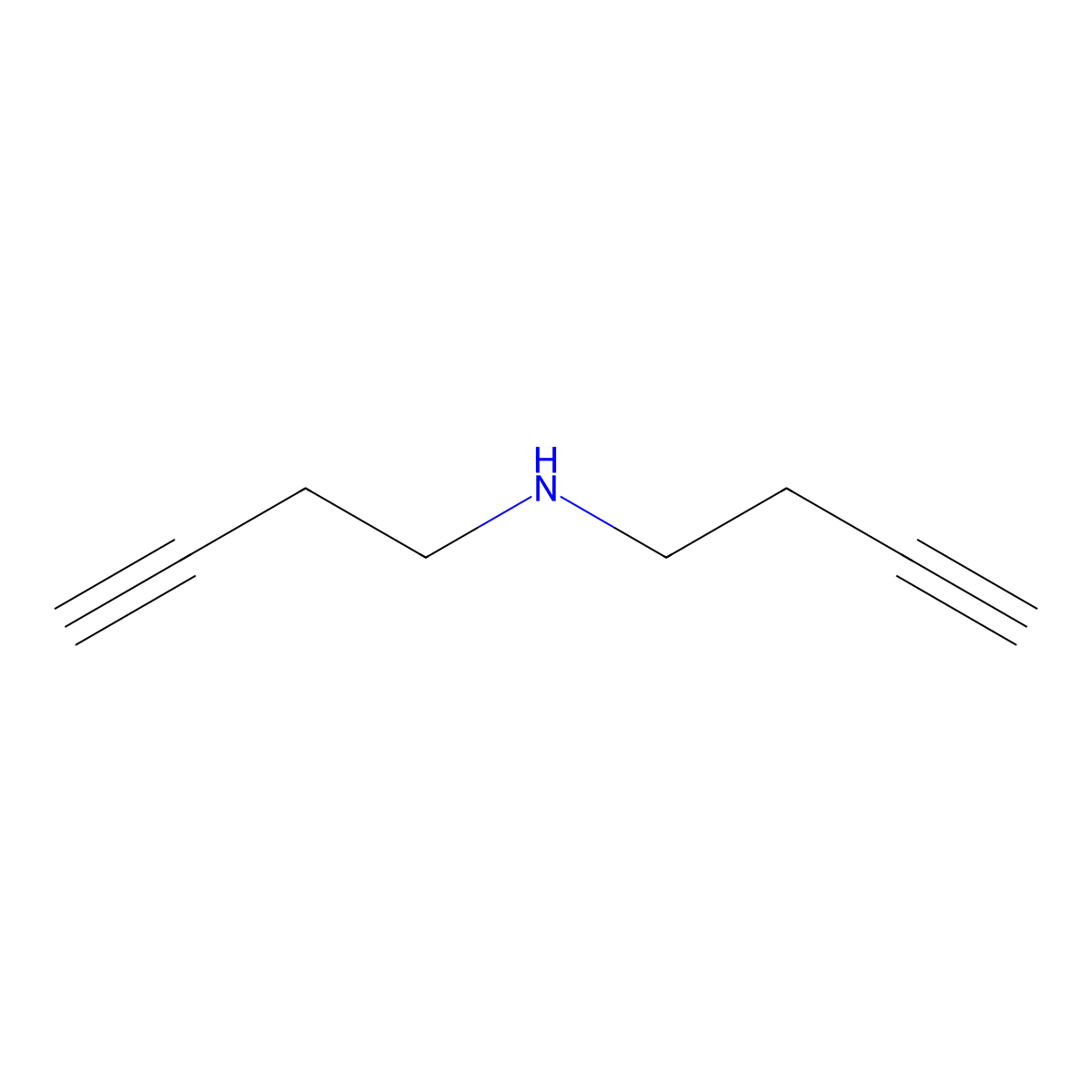 Di(but-3-yn-1-yl)amine molecular structure, CAS 1335280-87-9