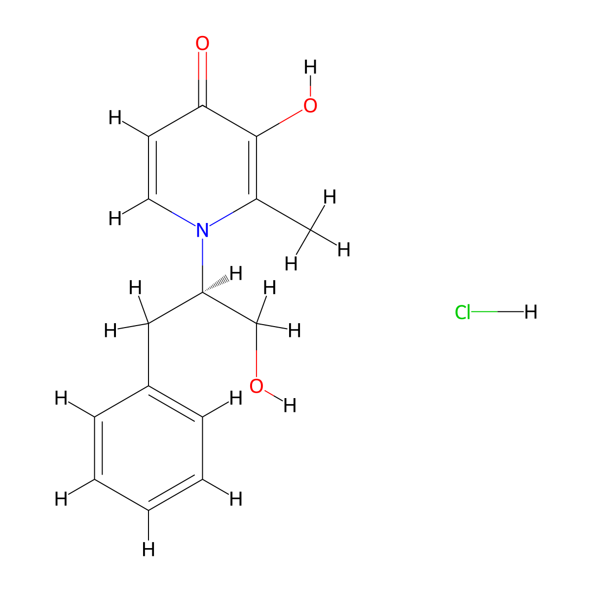 CN128 hydrochloride molecular structure, CAS 1335282-05-7