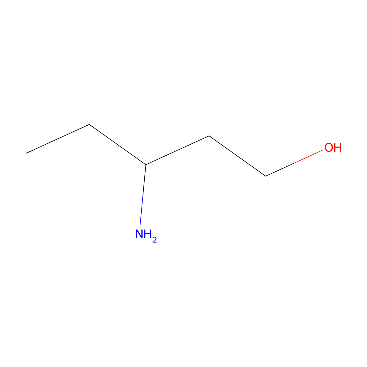 (3S)-3-aminopentan-1-ol molecular structure, CAS 1335367-89-9