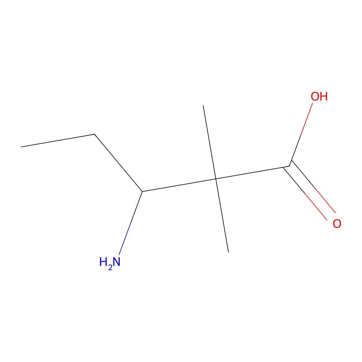 (3S)-3-amino-2,2-dimethylpentanoic acid molecular structure, CAS 1335832-89-7