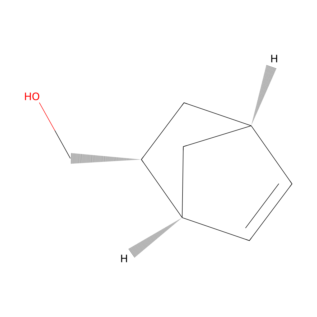 5-Norbornene-2-methanol, exo- molecular structure, CAS 13360-81-1