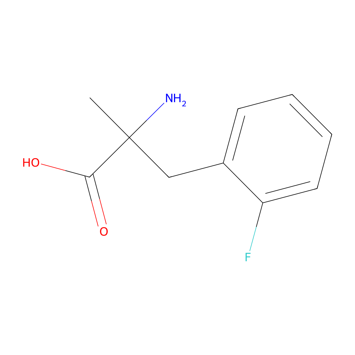 alpha-methyl-D-2-Fluorophe molecular structure, CAS 1336086-97-5