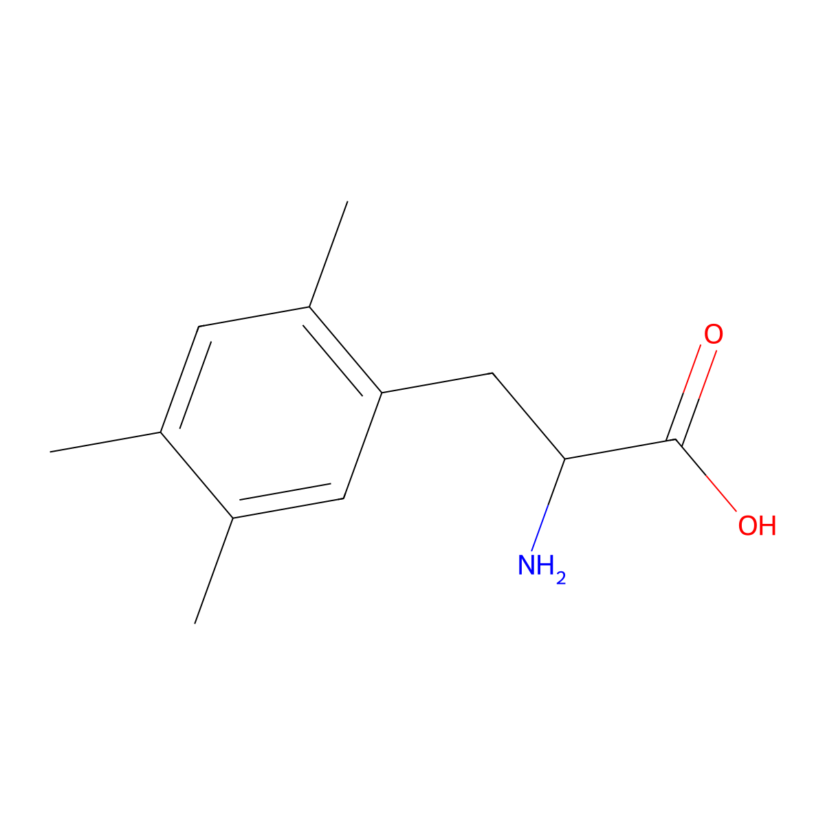 2,4,5-Trimethyl-L-phenylalanine molecular structure, CAS 1336205-71-0