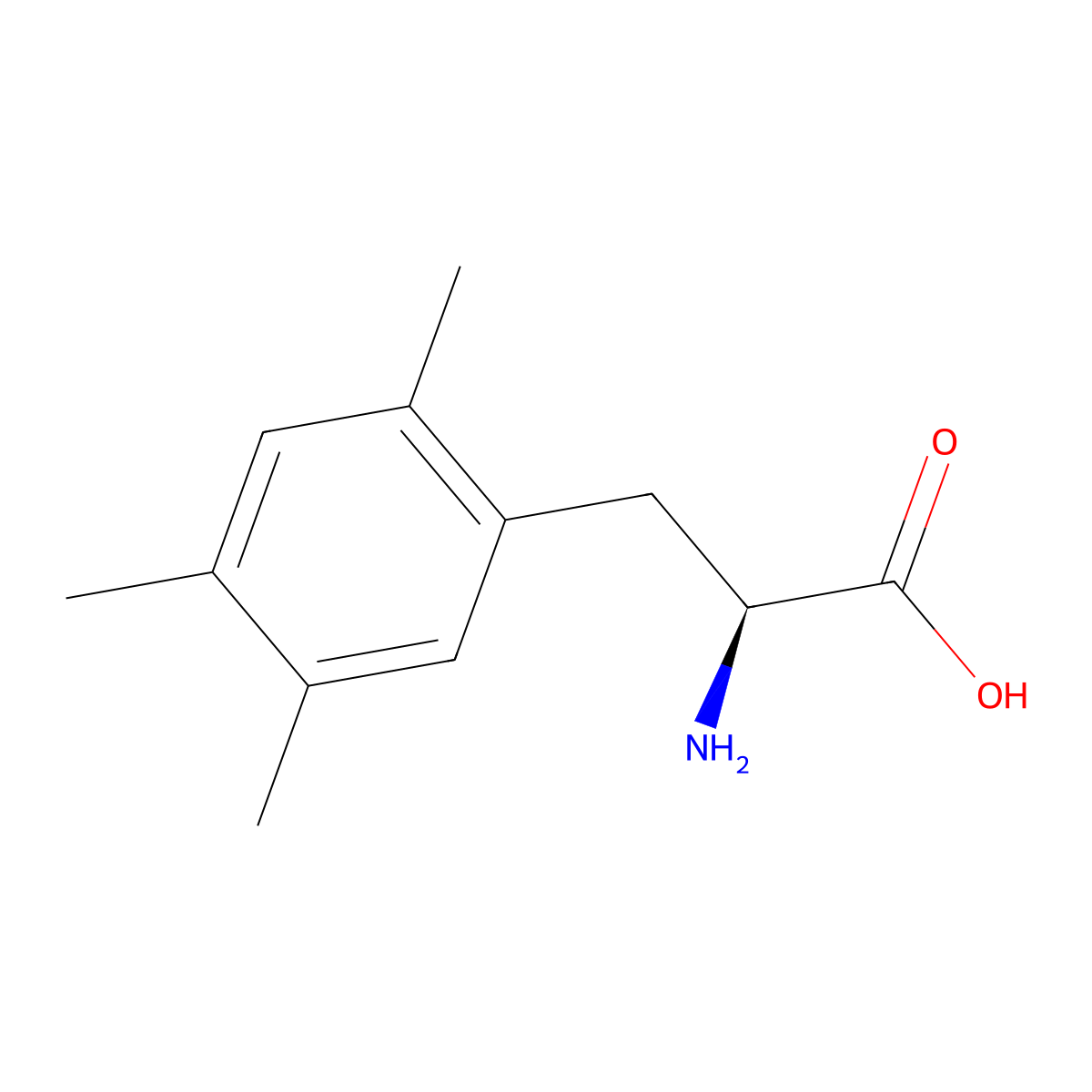 2,4,5-Trimethyl-L-phenylalanine molecular structure, CAS 1336205-71-0