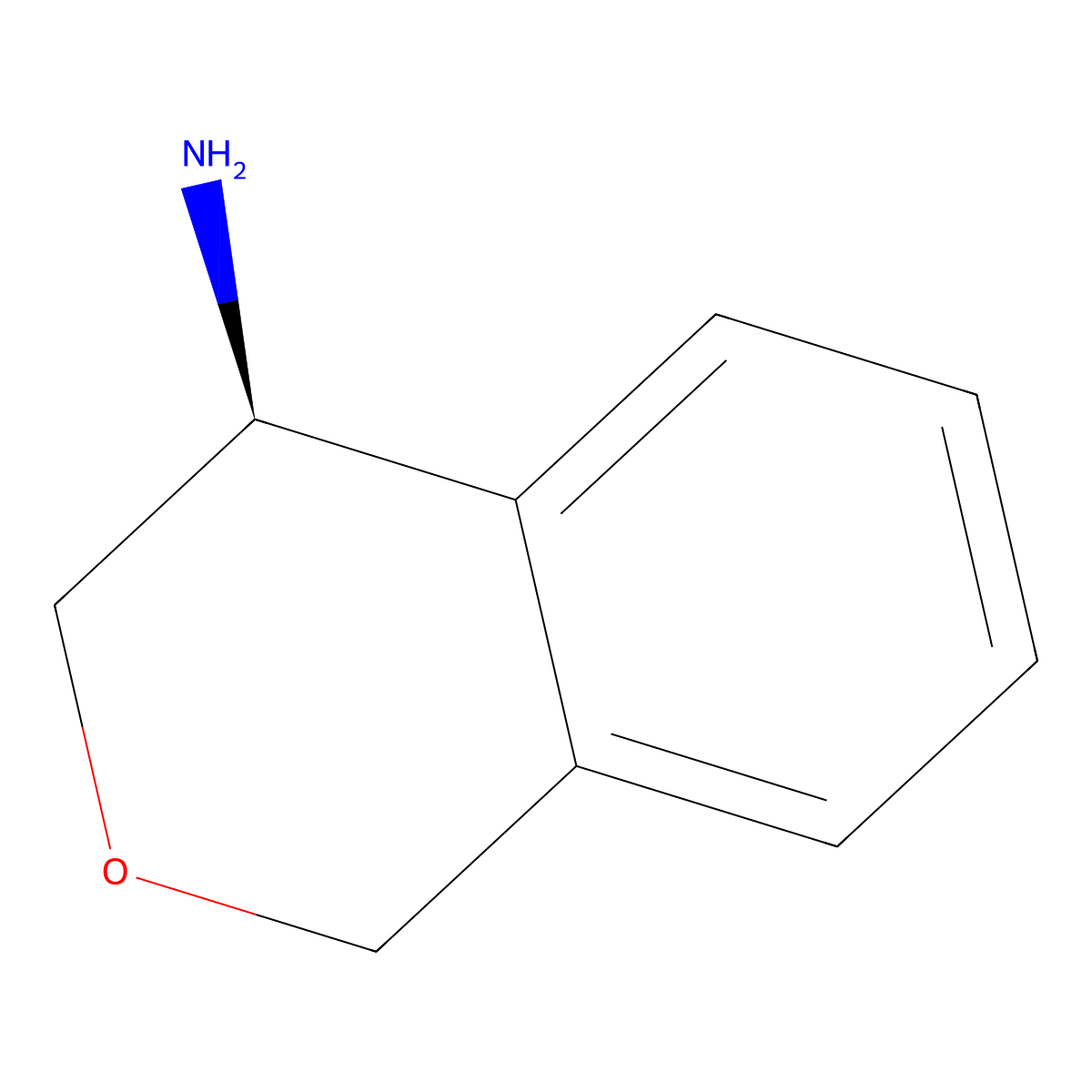 (s)-Isochroman-4-amine molecular structure, CAS 1336415-89-4