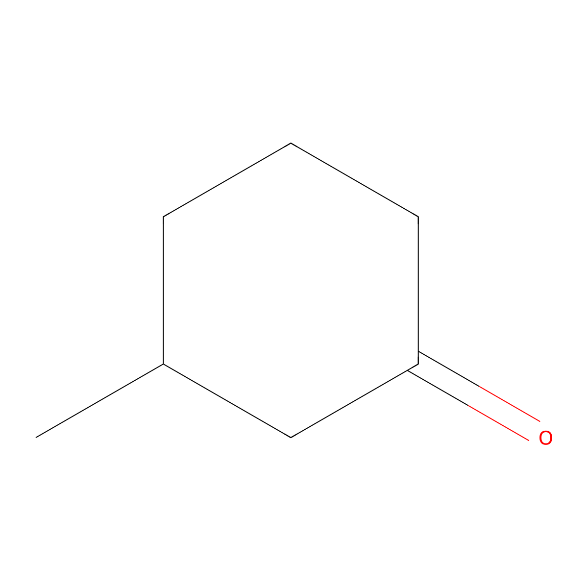 (+)-3-Methylcyclohexanone molecular structure, CAS 13368-65-5