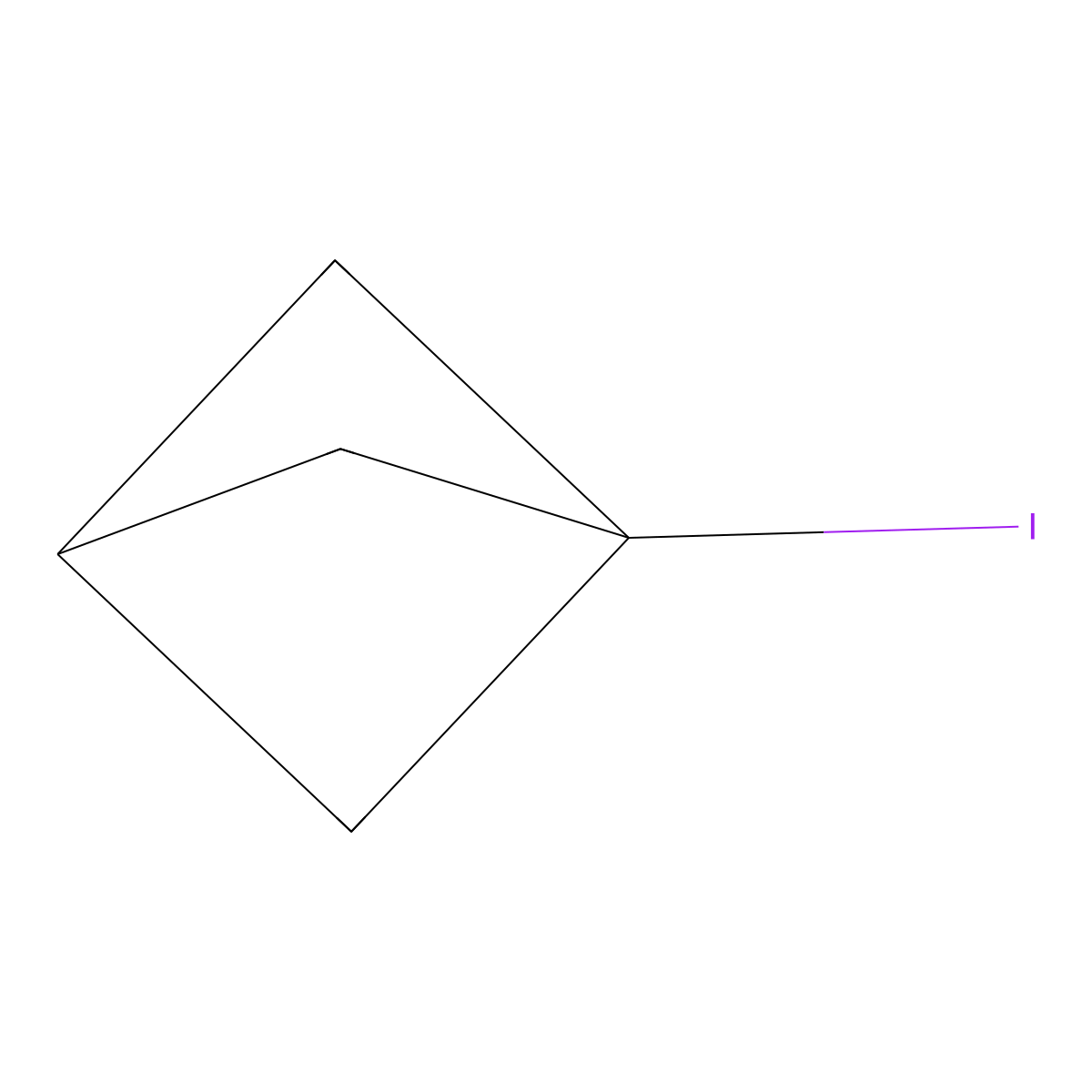 1-Iodobicyclo[1.1.1]pentane molecular structure, CAS 133692-73-6