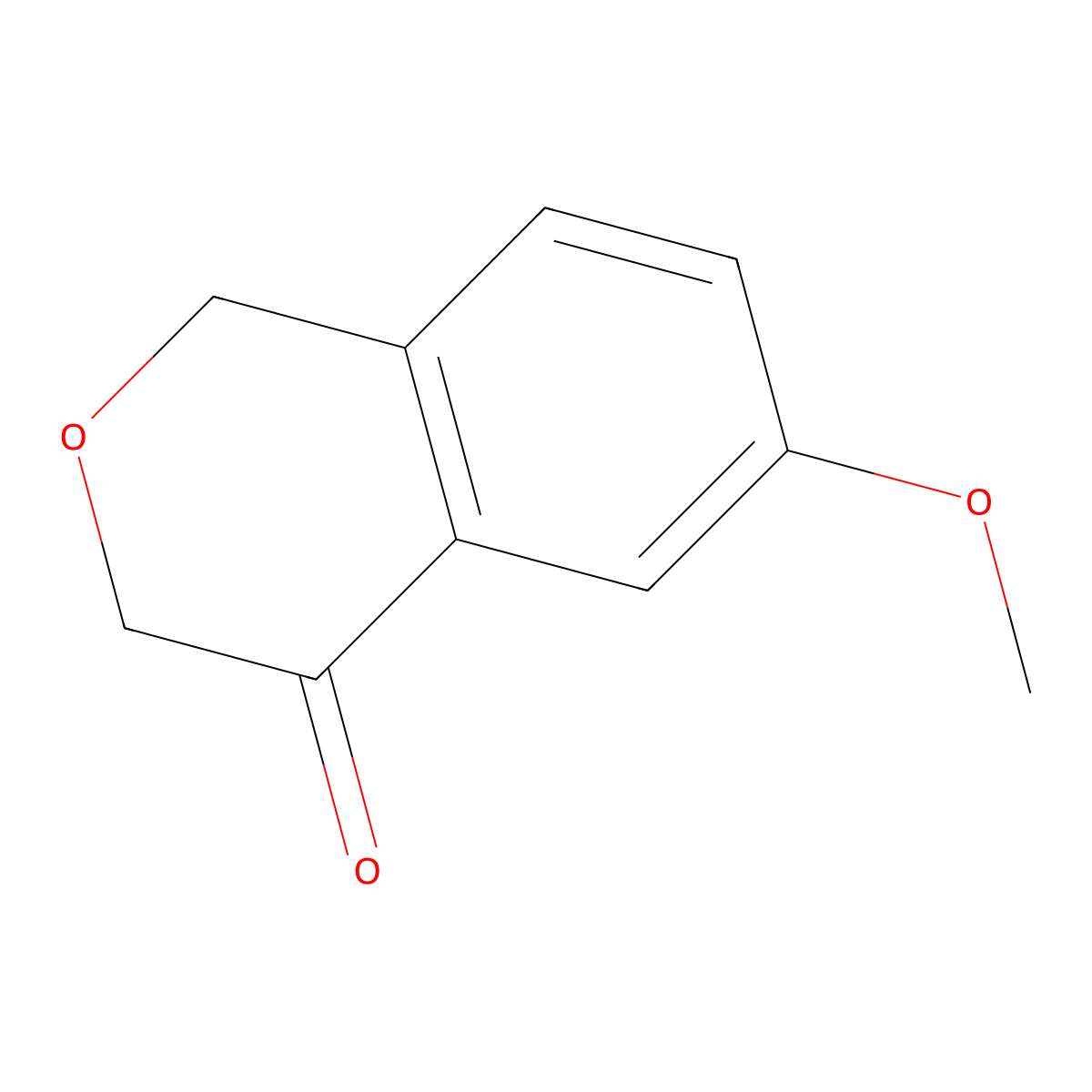 6-Methoxyisochroman-4-one molecular structure, CAS 1336947-28-4