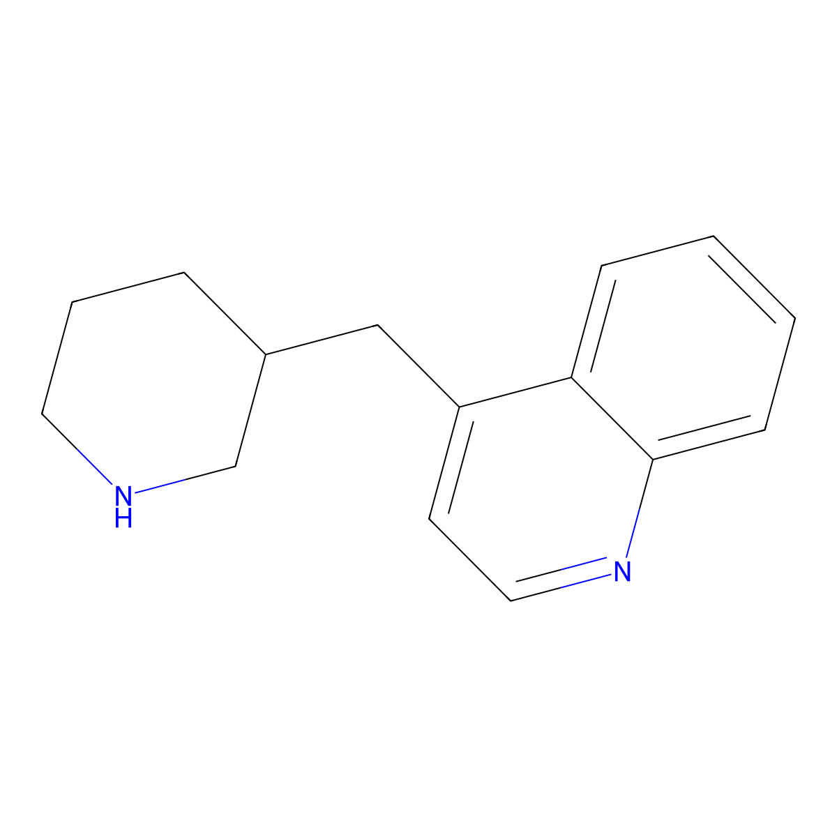 4-[(Piperidin-3-yl)methyl]quinoline molecular structure, CAS 1337696-36-2