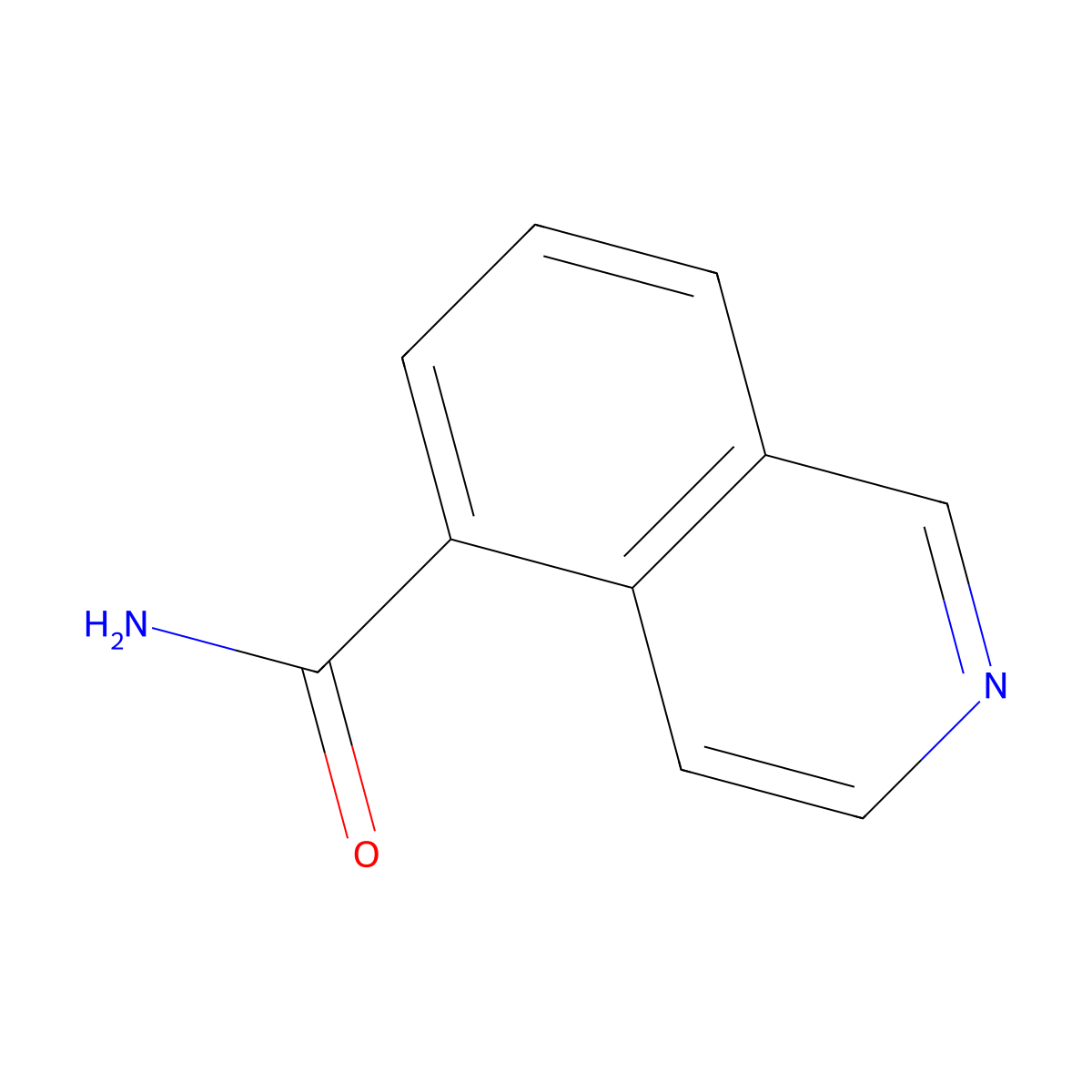 Isoquinoline-5-carboxamide molecular structure, CAS 1337880-73-5