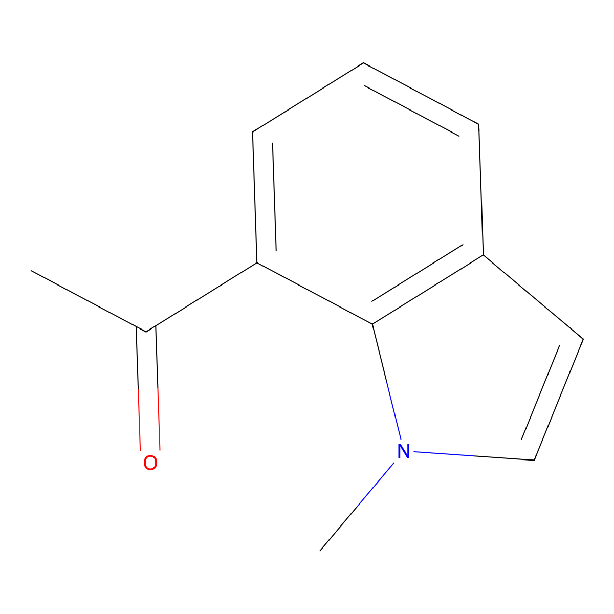 1-(1-Methyl-1H-indol-7-yl)ethanone molecular structure, CAS 1337880-87-1