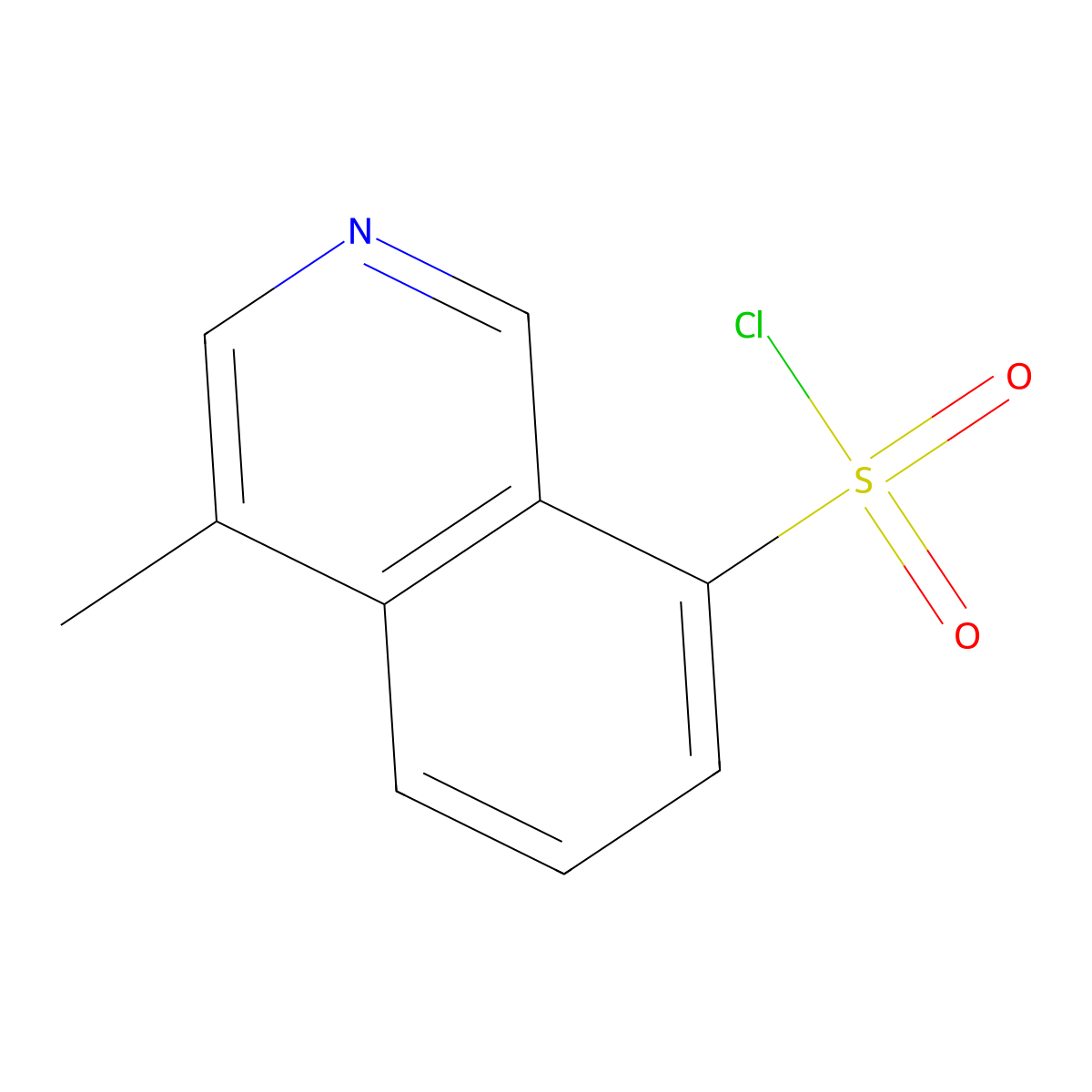 4-Methylisoquinoline-8-sulfonyl chloride molecular structure, CAS 1337881-76-1