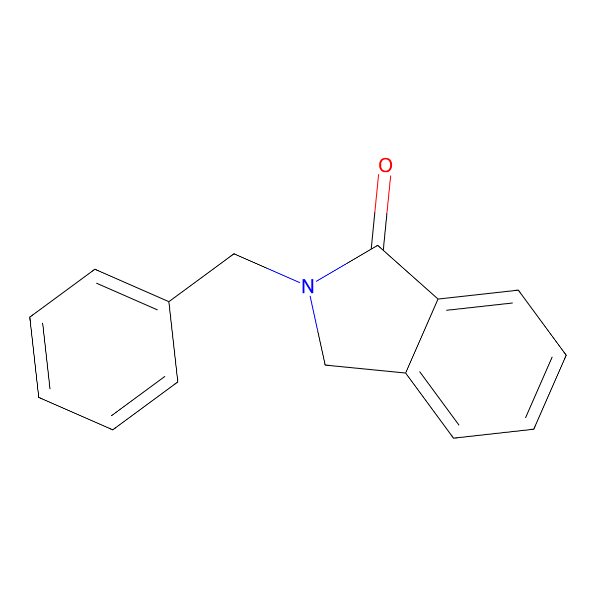 2-Benzylisoindolin-1-one molecular structure, CAS 13380-32-0