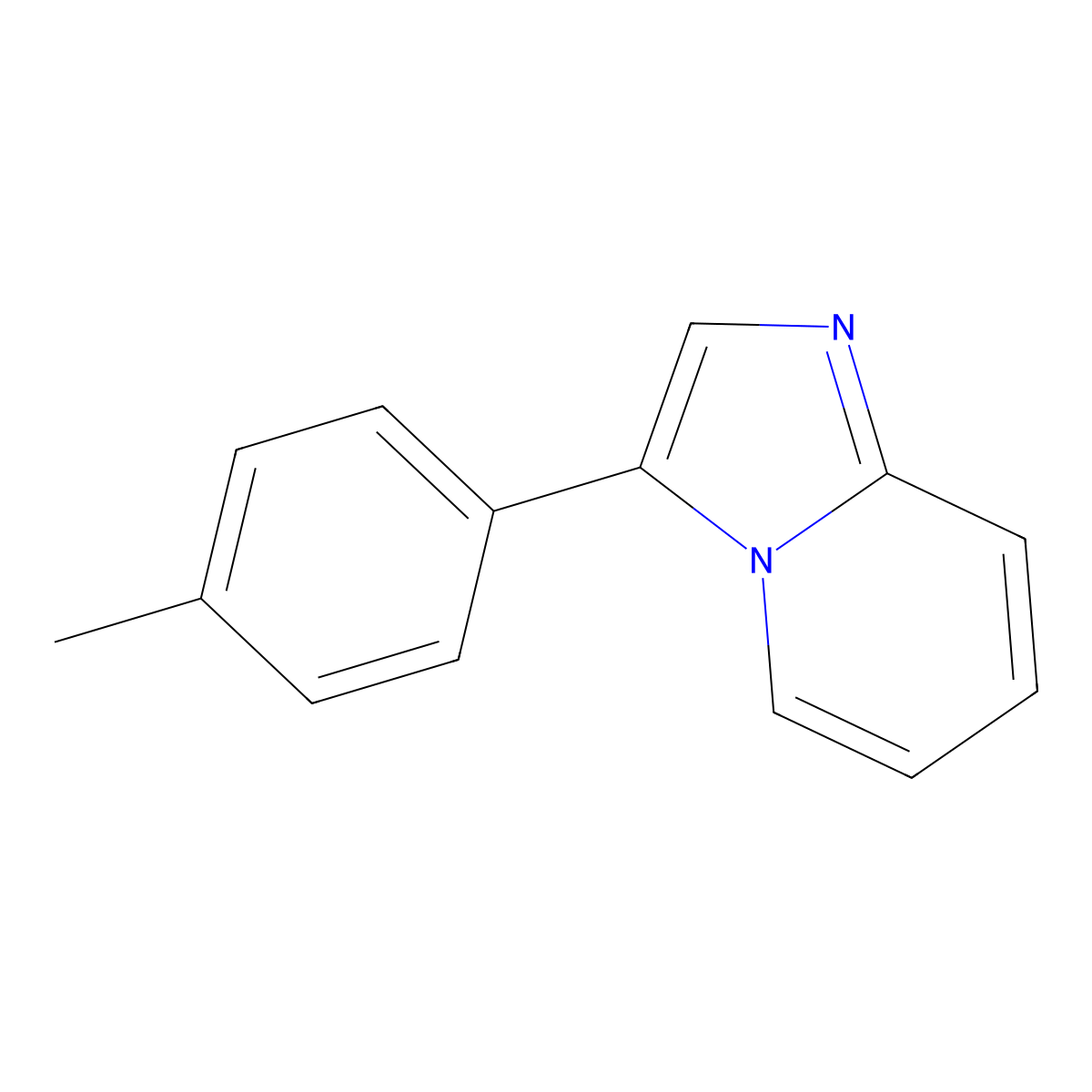 3-(P-Tolyl)imidazo[1,2-A]pyridine molecular structure, CAS 1338248-67-1
