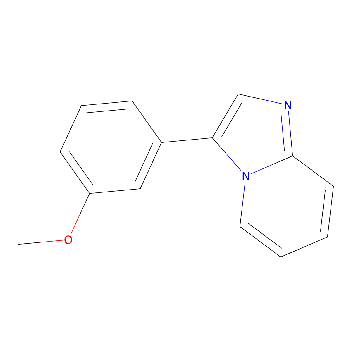 3-(3-Methoxyphenyl)imidazo[1,2-a]pyridine molecular structure, CAS 1338248-69-3