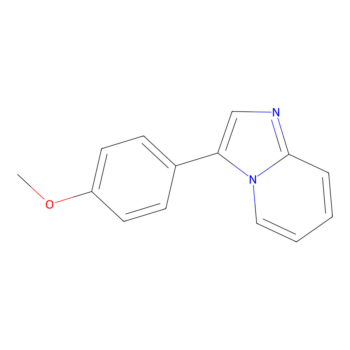 3-(4-Methoxyphenyl)imidazo[1,2-A]pyridine molecular structure, CAS 1338248-76-2