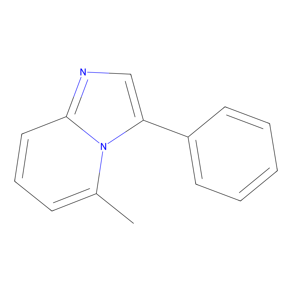 5-Methyl-3-phenylimidazo[1,2-a]pyridine molecular structure, CAS 1338248-81-9