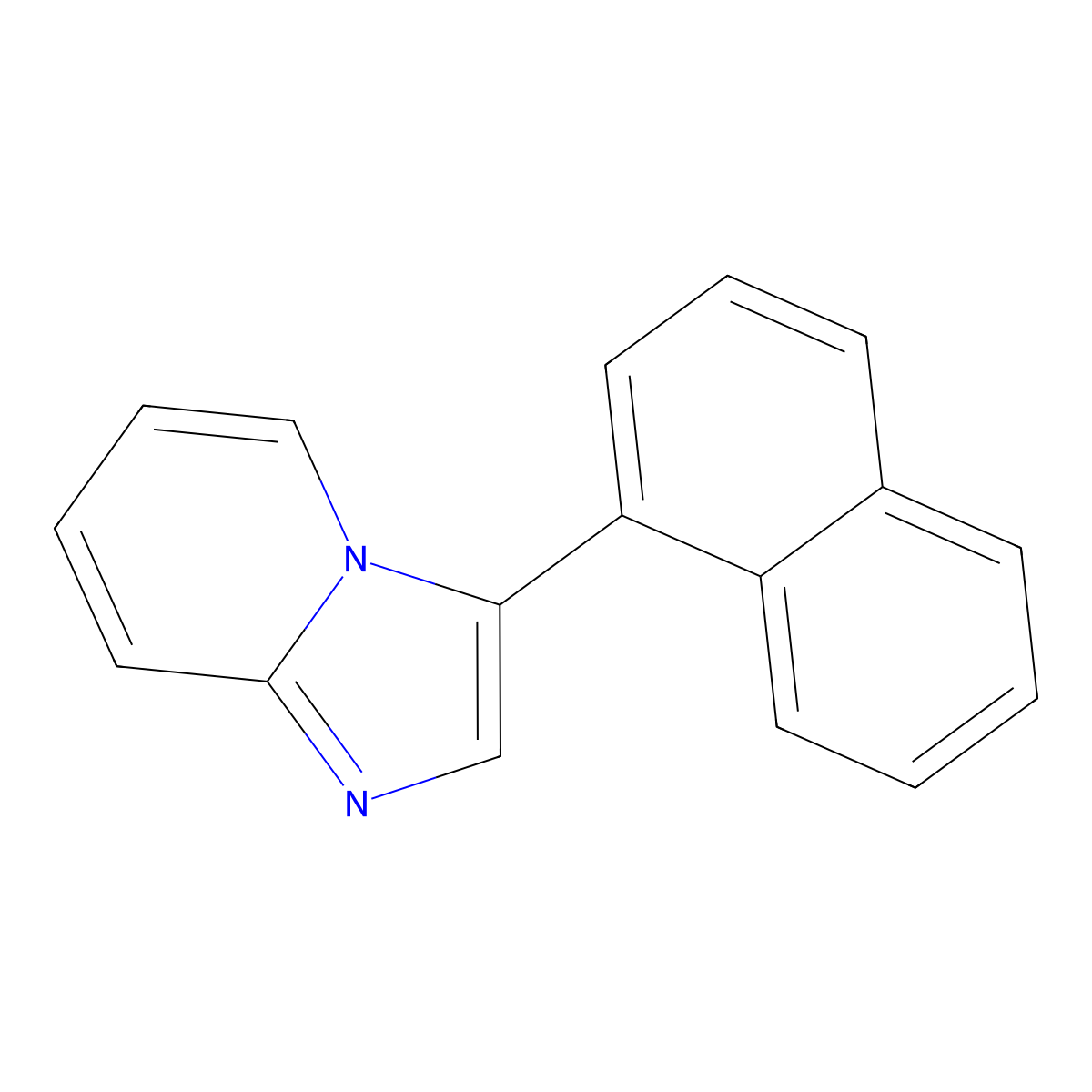 3-(Naphthalen-1-yl)imidazo[1,2-a]pyridine molecular structure, CAS 1338248-84-2