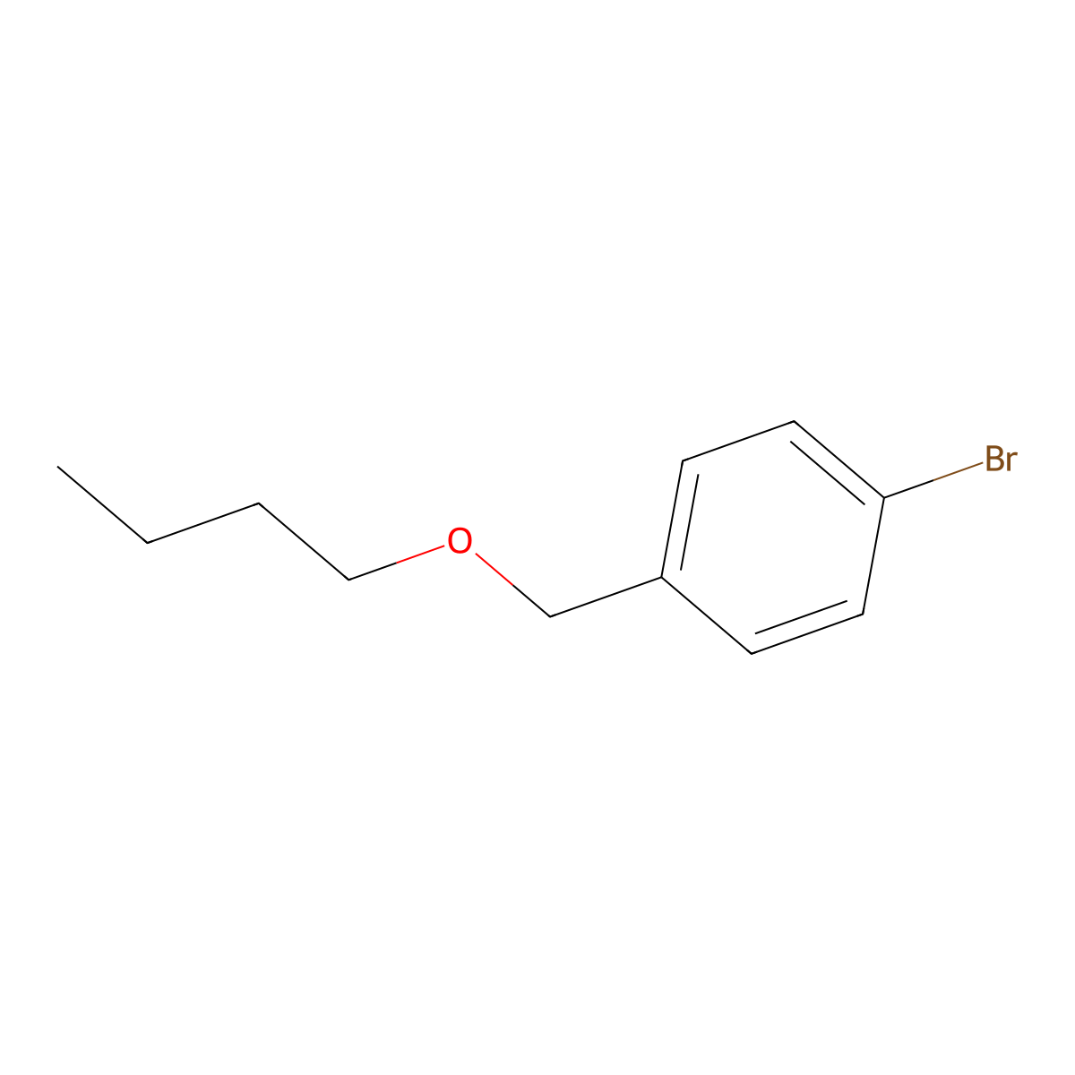 1-Bromo-4-(butoxymethyl)benzene molecular structure, CAS 133842-36-1