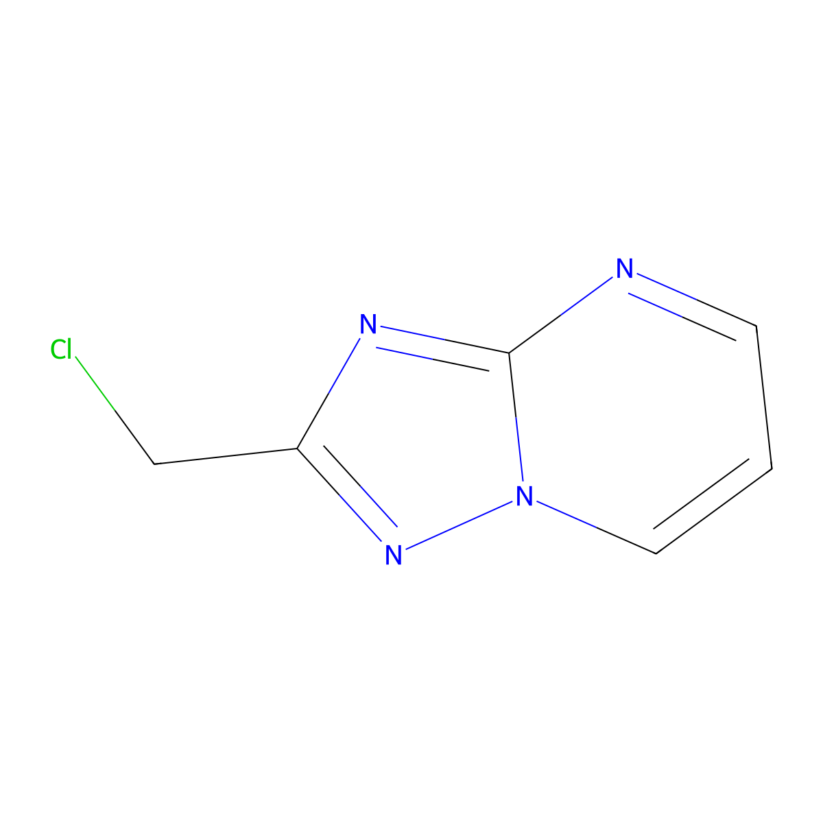 2-(Chloromethyl)[1,2,4]triazolo[1,5-a]pyrimidine molecular structure, CAS 1338495-29-6