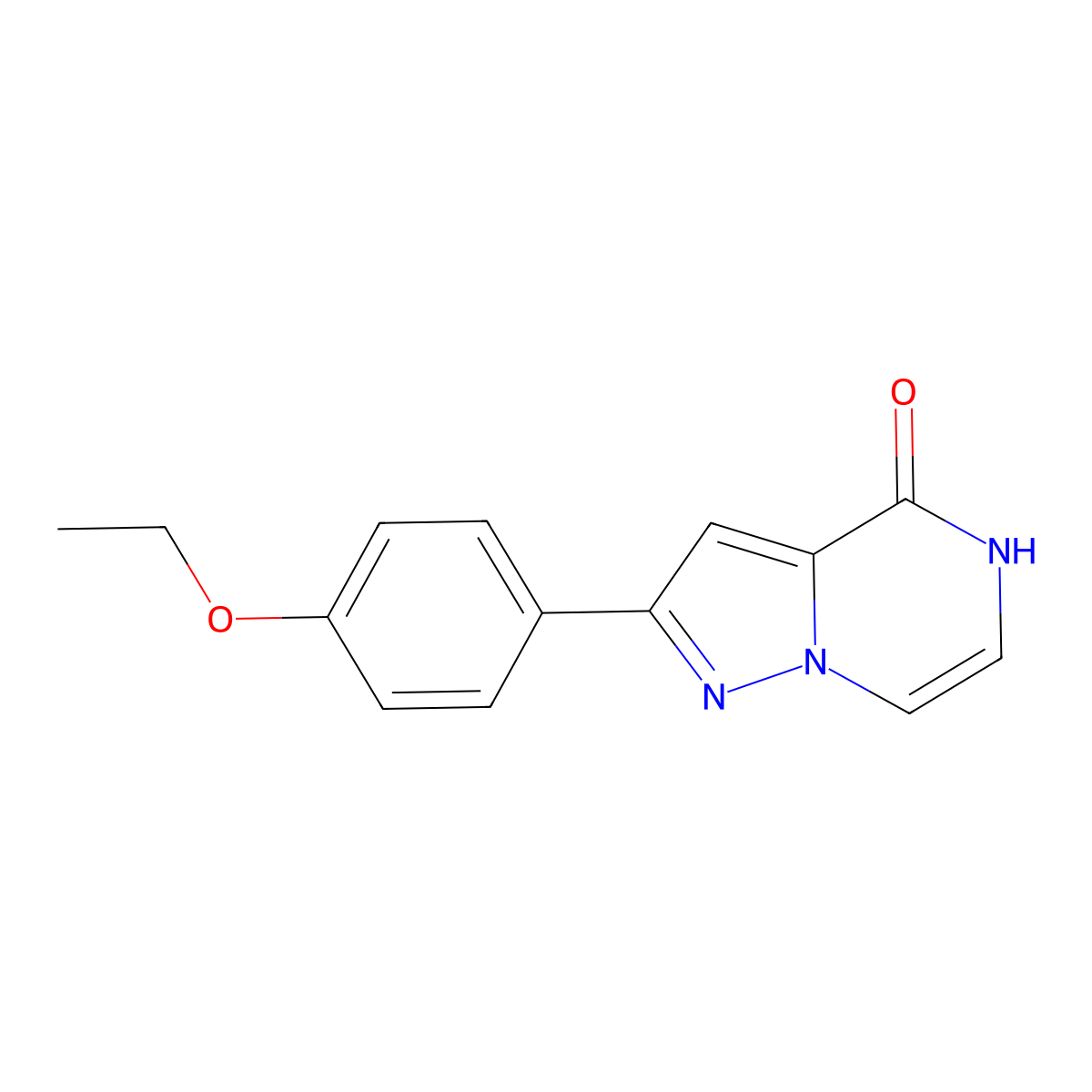 2-(4-ethoxyphenyl)pyrazolo[1,5-a]pyrazin-4(5H)-one molecular structure, CAS 1338657-14-9