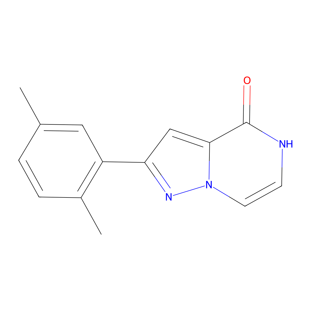 2-(2,5-dimethylphenyl)pyrazolo[1,5-a]pyrazin-4(5H)-one molecular structure, CAS 1338657-90-1