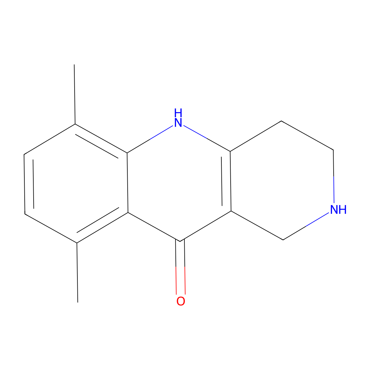 6,9-dimethyl-1,3,4,5-tetrahydrobenzo[b]-1,6-naphthyridin-10(2H)-one molecular structure, CAS 1338675-56-1