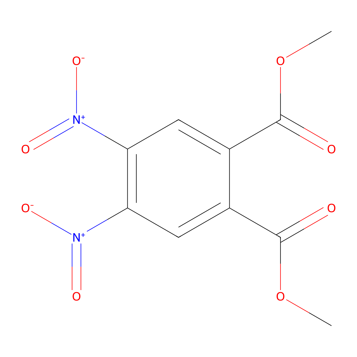 Dimethyl 4,5-Dinitrophthalate molecular structure, CAS 1338834-62-0