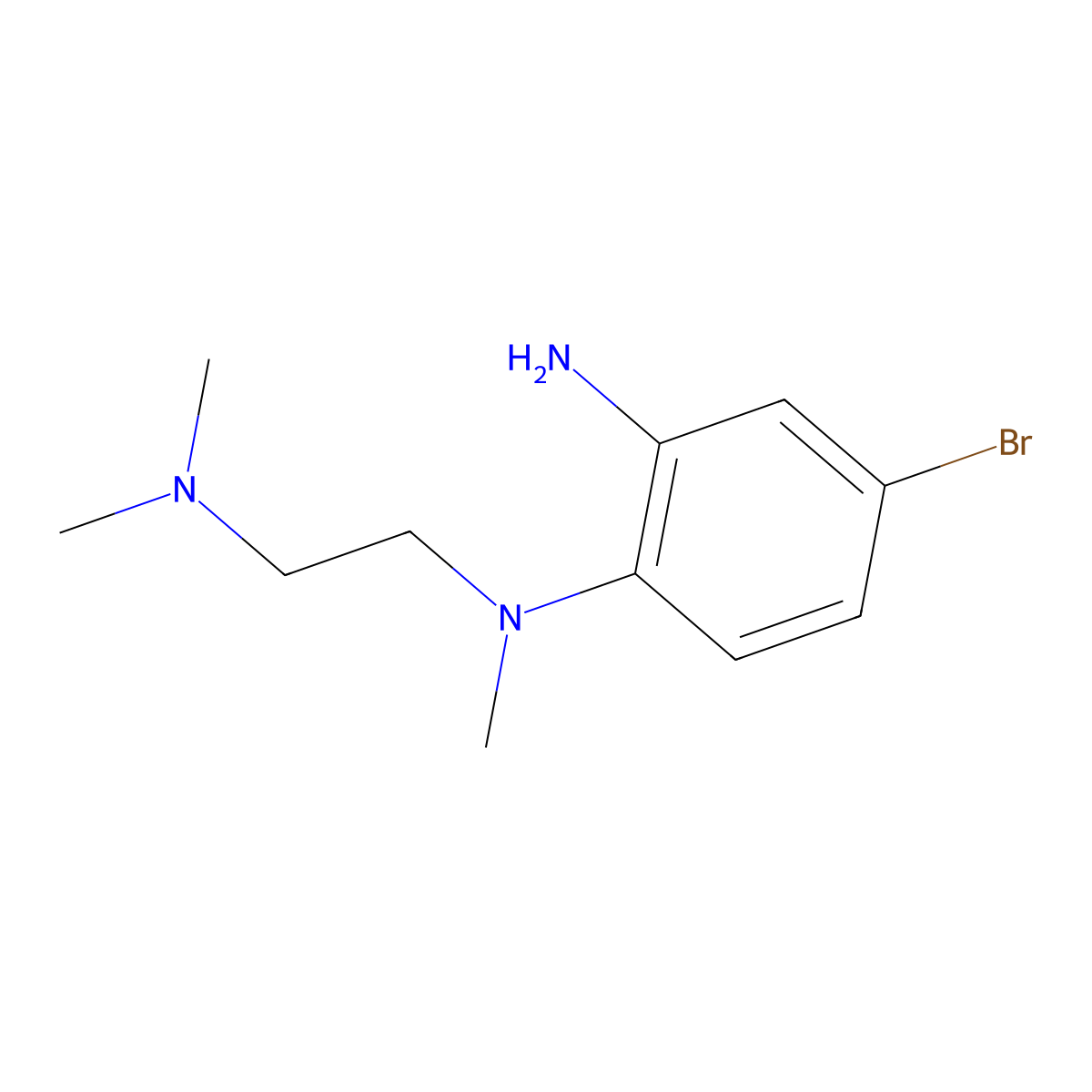 4-bromo-N1-[2-(dimethylamino)ethyl]-N1-methylbenzene-1,2-diamine molecular structure, CAS 1338949-68-0