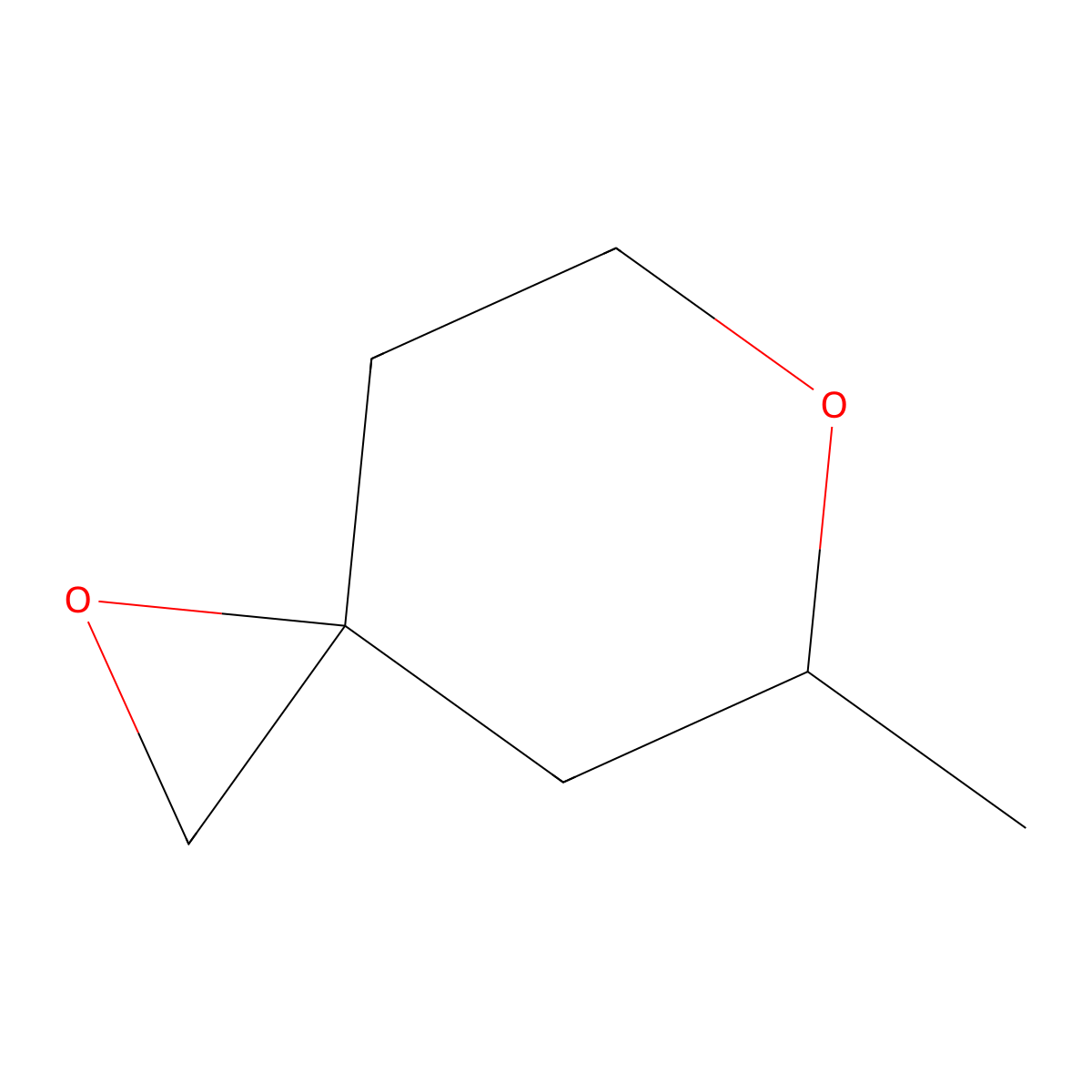5-Methyl-1,6-dioxaspiro[2.5]octane molecular structure, CAS 1339034-13-7