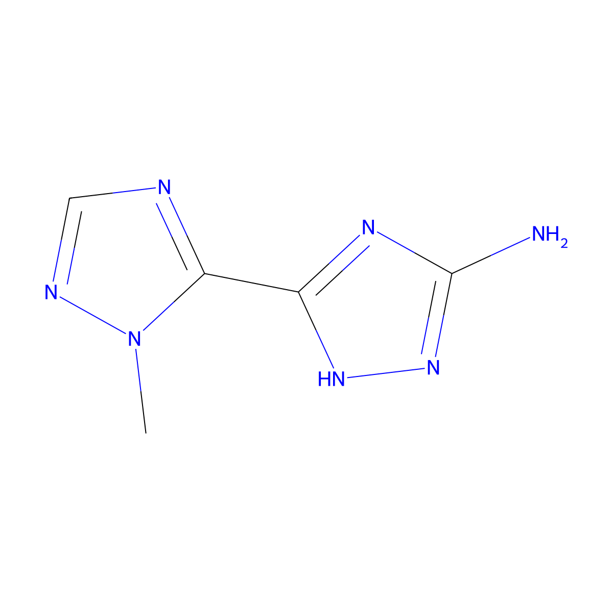 2'-Methyl-1h,2'h-[3,3'-bi(1,2,4-triazol)]-5-amine molecular structure, CAS 1339100-30-9