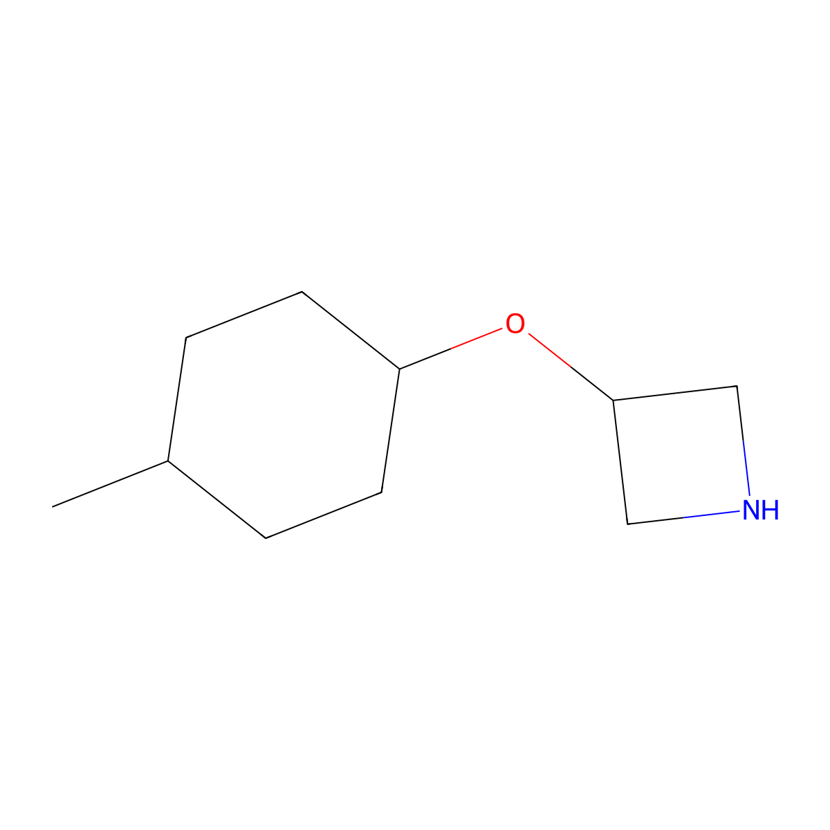 3-[(4-Methylcyclohexyl)oxy]azetidine molecular structure, CAS 1339107-01-5