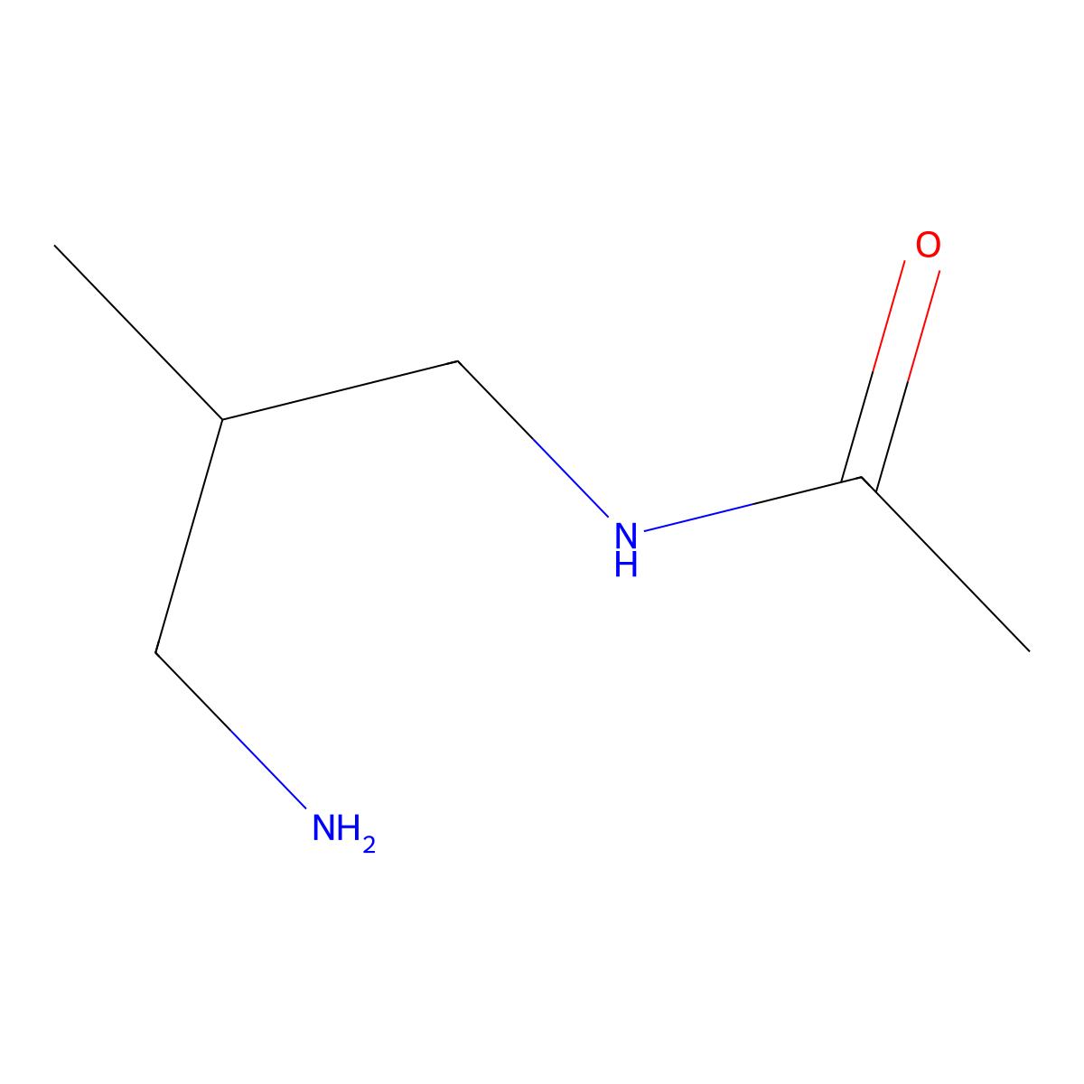 N-Acetyl-2-methyl-1,3-propanediamine molecular structure, CAS 1339138-20-3