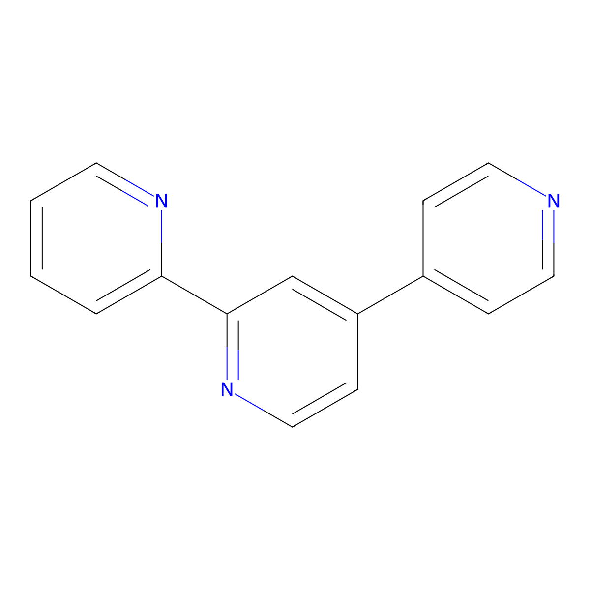 2,2':4',4''-Terpyridine molecular structure, CAS 133914-59-7