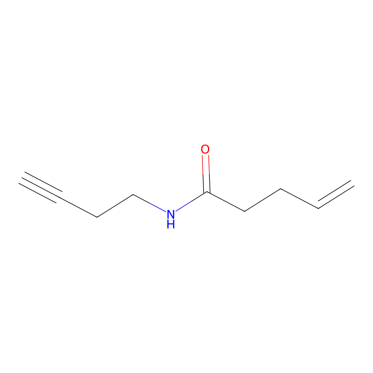 N-(3-Butynyl)-4-pentenamide molecular structure, CAS 1339229-17-2