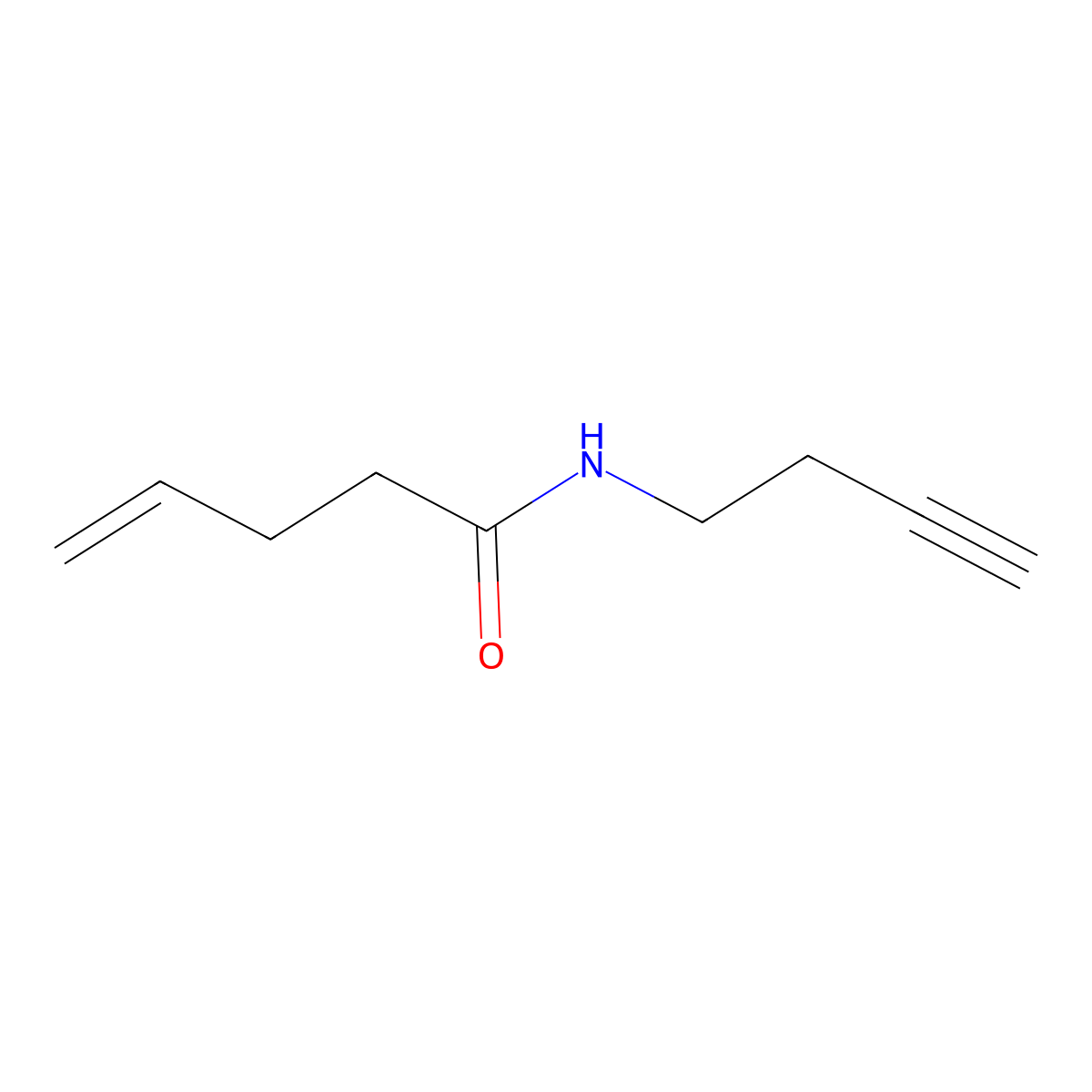 N-(3-Butynyl)-4-pentenamide molecular structure, CAS 1339229-17-2