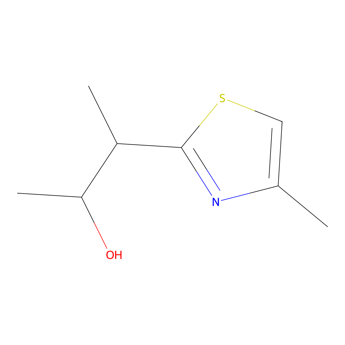 3-(4-Methylthiazol-2-yl)butan-2-ol molecular structure, CAS 1339432-80-2