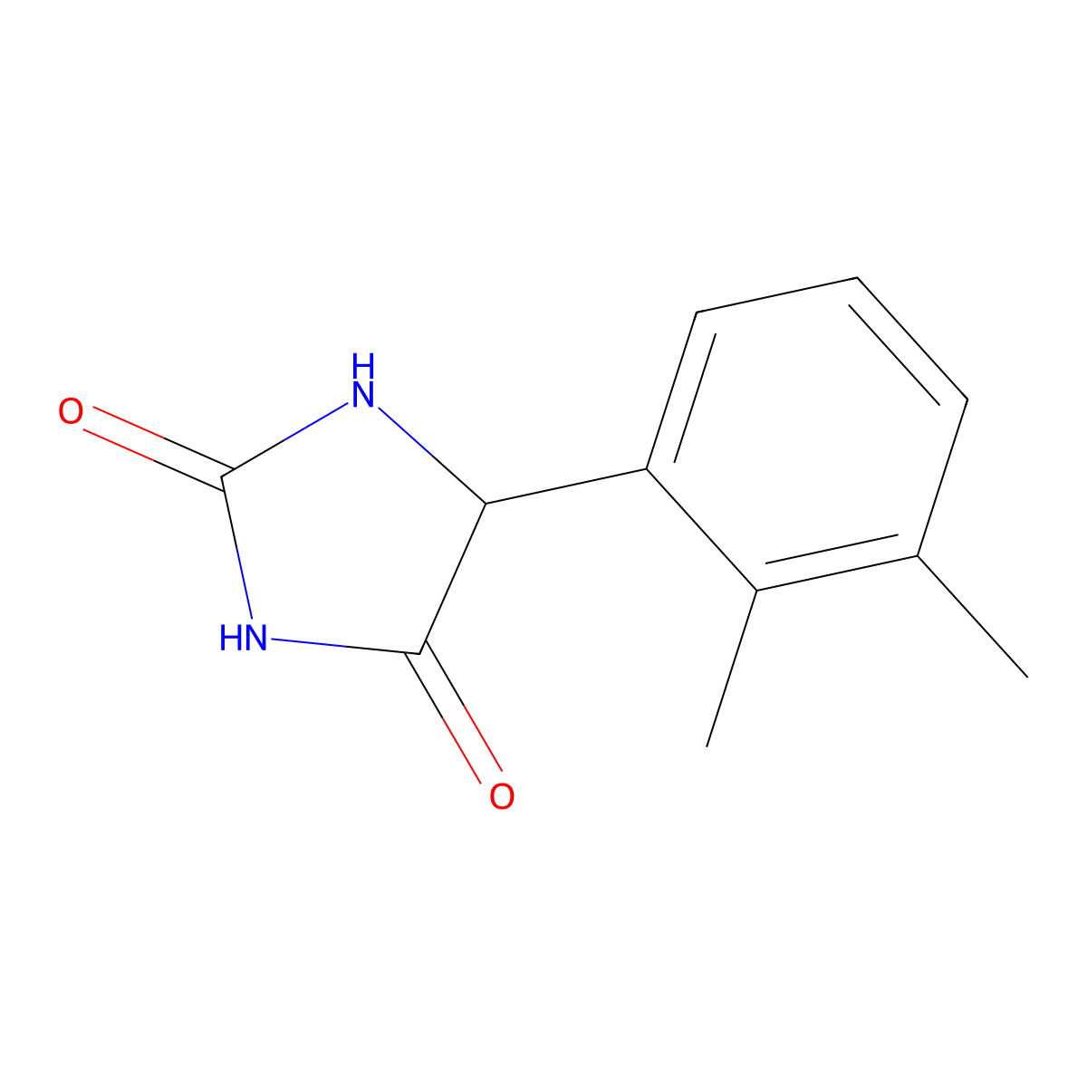 5-(2,3-Dimethylphenyl)imidazolidine-2,4-dione molecular structure, CAS 1339446-47-7