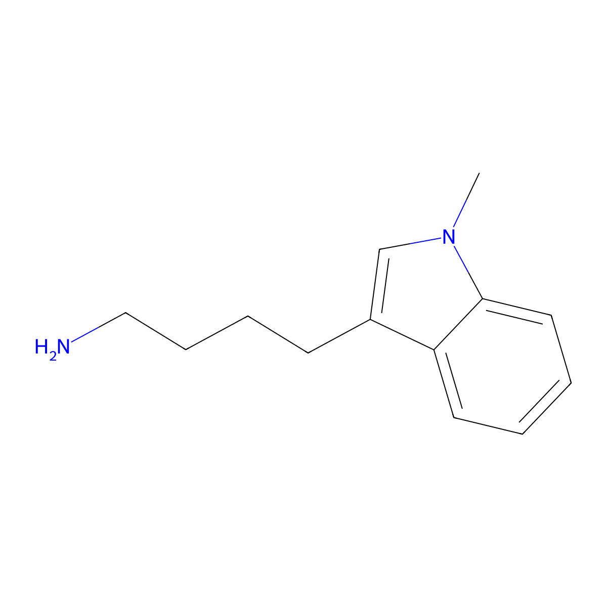 4-(1-Methyl-1h-indol-3-yl)butan-1-amine molecular structure, CAS 1339450-14-4