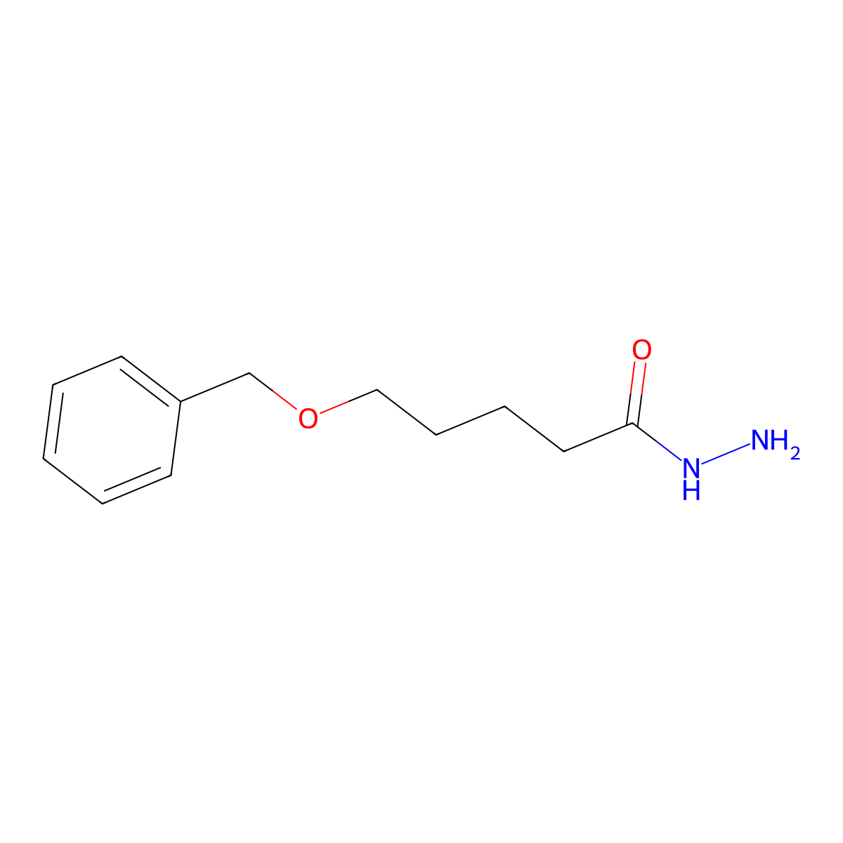5-(Benzyloxy)pentanehydrazide molecular structure, CAS 1339495-04-3
