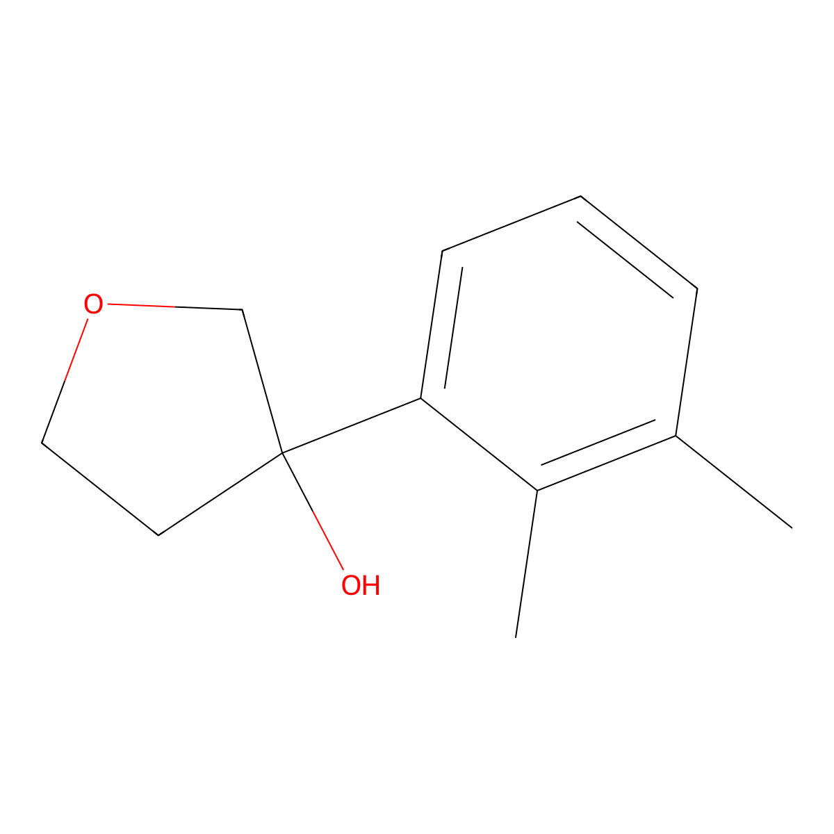3-(2,3-Dimethylphenyl)tetrahydro-3-furanol molecular structure, CAS 1339502-55-4