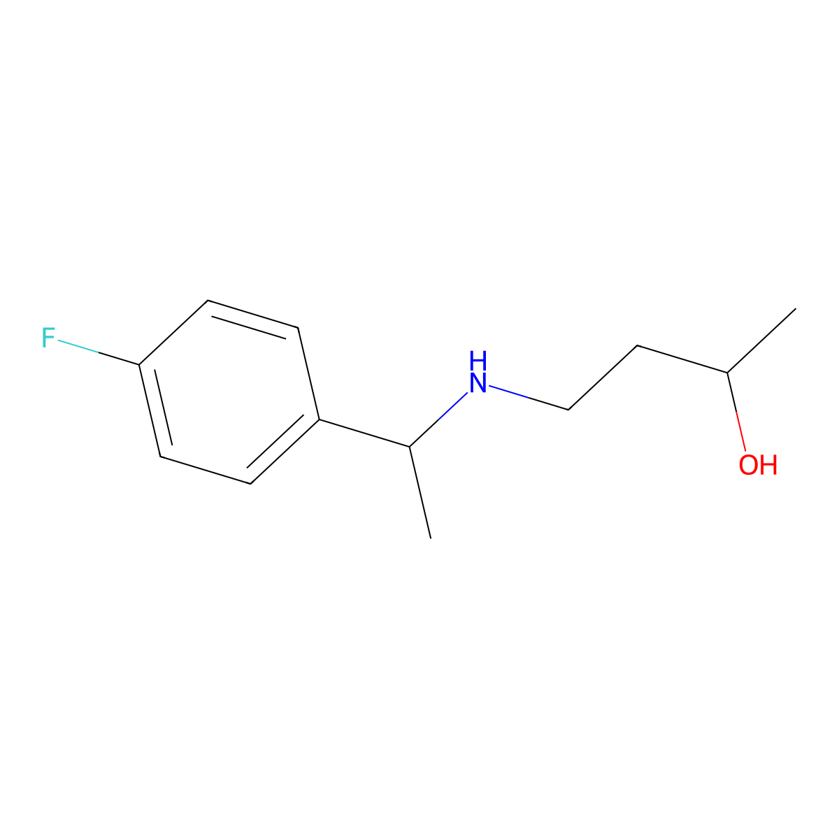 4-{[1-(4-Fluorophenyl)ethyl]amino}butan-2-ol molecular structure, CAS 1339562-82-1