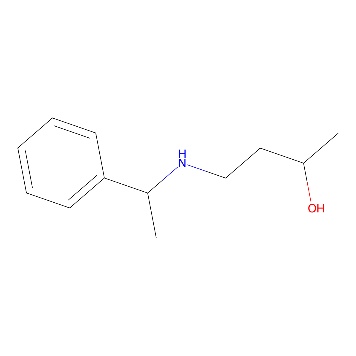 4-[(1-Phenylethyl)amino]butan-2-ol molecular structure, CAS 1339636-10-0
