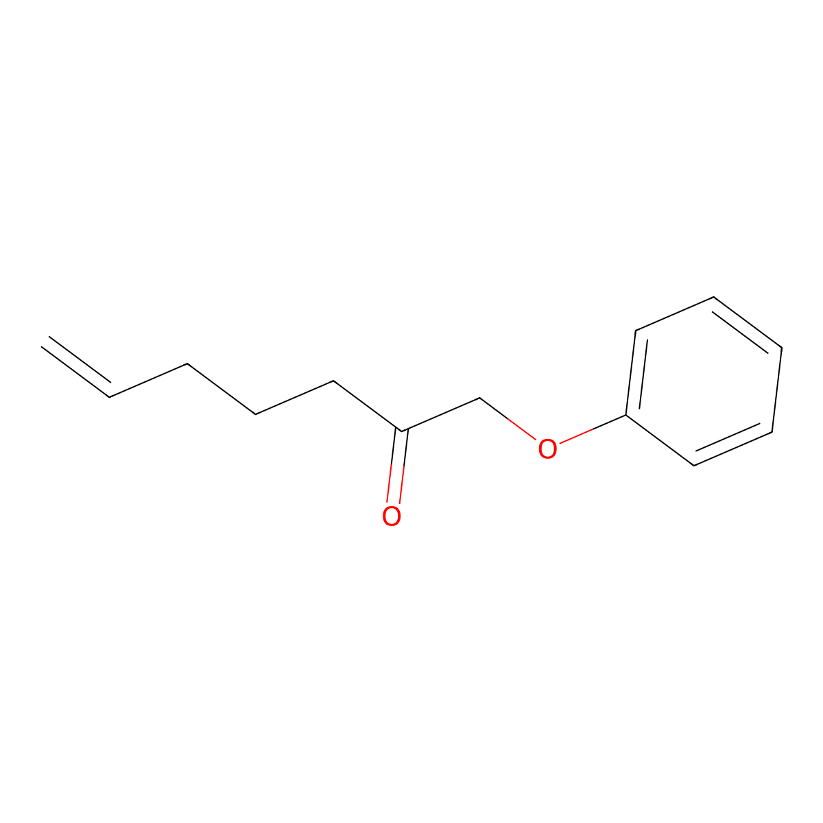 1-Phenoxyhept-6-en-2-one molecular structure, CAS 1339698-04-2