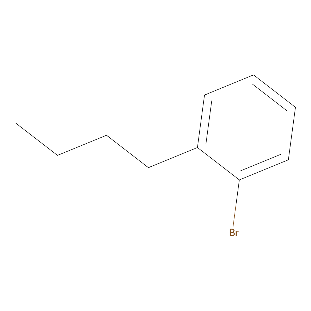 1-Bromo-2-butylbenzene molecular structure, CAS 13397-98-3