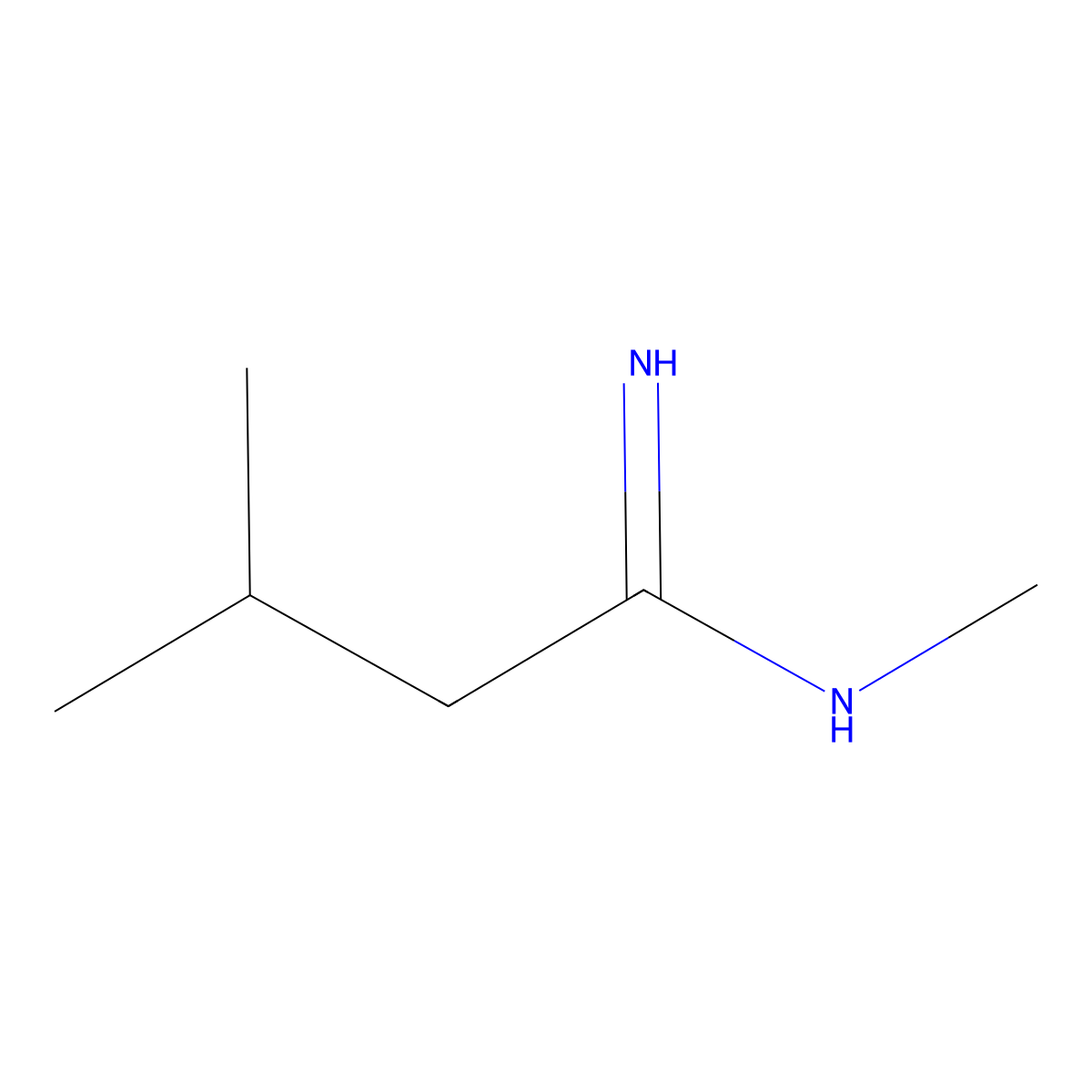 (Z)-N',3-dimethylbutanimidamide molecular structure, CAS 1339711-65-7