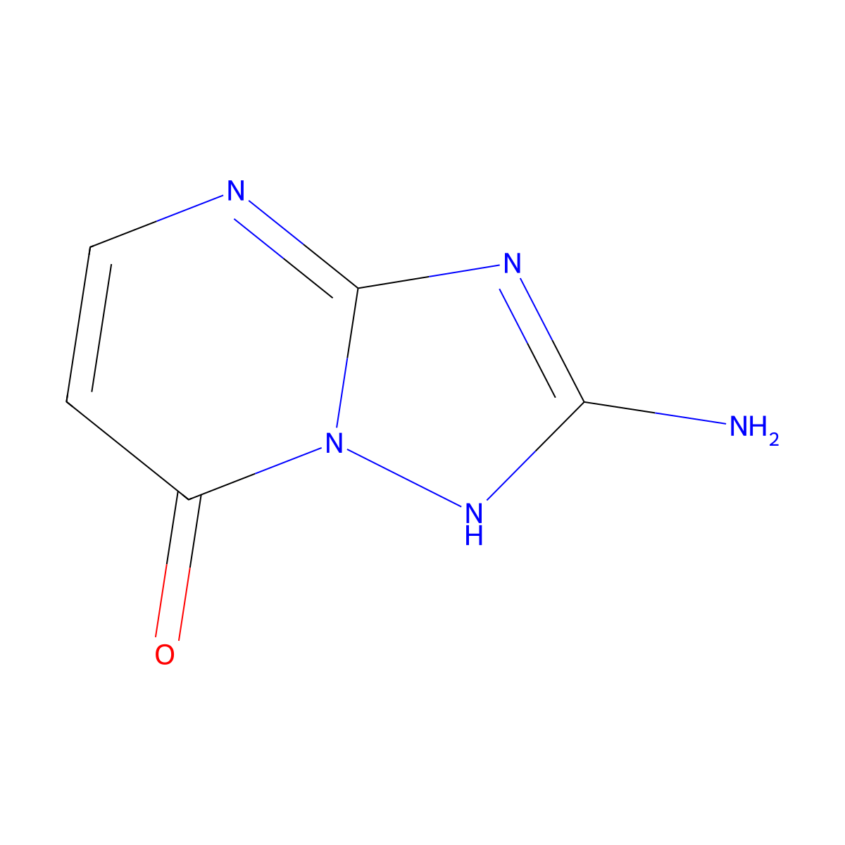 2-amino-4H,7H-[1,2,4]triazolo[1,5-a]pyrimidin-7-one molecular structure, CAS 1339754-88-9