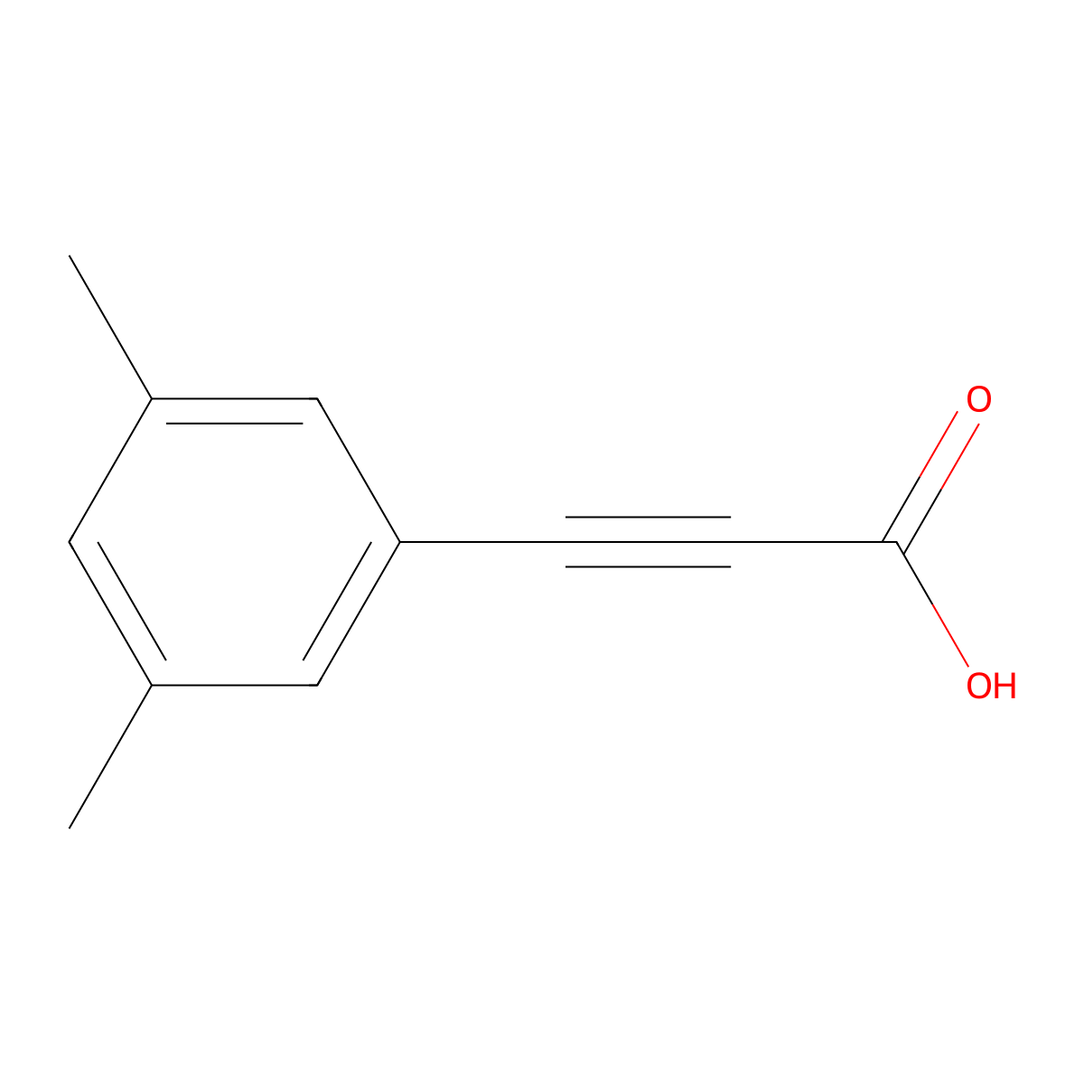 3-(3,5-Dimethylphenyl)propiolic acid molecular structure, CAS 1339873-24-3
